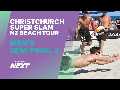 O'Dea & O'Dea v Black & Hulston | Men's Semi Final 2 | NZ Beach Tour | Christchurch Super Slam