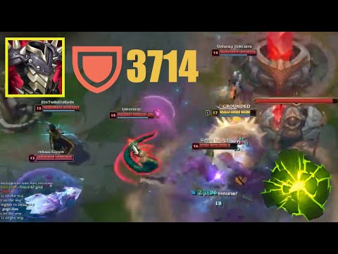 Rammus dives 5 people...