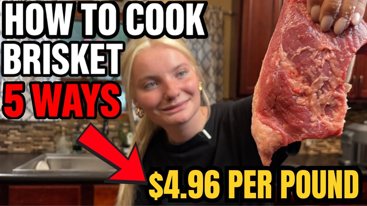 Slow Cooker Brisket Recipe (Cheap & Easy)