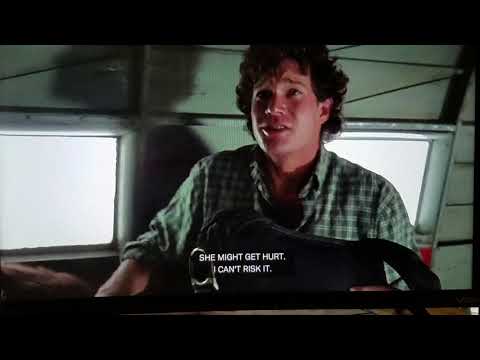 Congo Movie (1995) Airplane Skydiving Parachute Scene