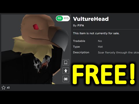 FREE ACCESSORY! HOW TO GET VultureHead! (ROBLOX FIFA Footblocks Event)