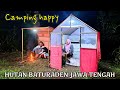 CAMPING HAPPY 24 JAM BERSAMA ANAK DAN ISTRI DI TENGAH HUTAN BATURADEN JAWA TENGAH