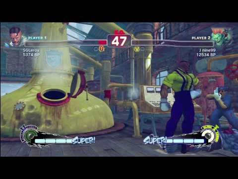 SGleroy [ Dudley ] vs J nine99  [ Blanka ] SSF4 Online Ranked Match True HD - S Series