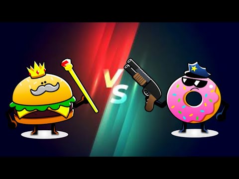 Food Gang KING Vs BUD Gameplay