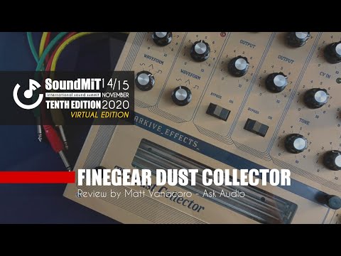 SOUNDMIT 2020 - Exhibitor - Finegear Dust Collector review by Matt Vanacoro - Ask.Audio