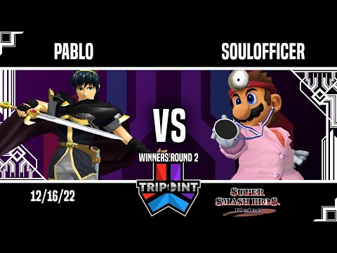 Tripoint Smash 172 - Winners Round 2 - Pablo(Marth) Vs. SoulOfficer(Dr Mario)