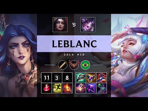 LeBlanc Mid vs Syndra - BR Grandmaster Patch 25.13