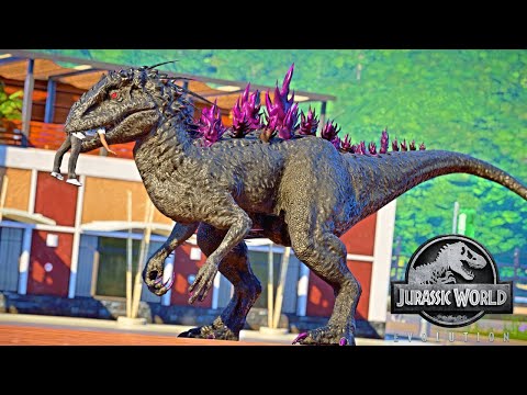 GODZILLA REX in Jurassic World Evolution Hunt & Fight with Large Carnivore Dinosaurs ''G-REX''