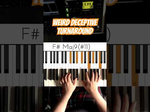 Weird And Deceptive Turnaround #musicianparadise #chordprogression #neosoulchords