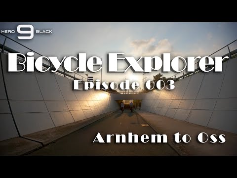 Riding Bicycle from Arnhem to Oss (Netherlands) via Germany - 5 Hour 100KM route - 4K60 POV