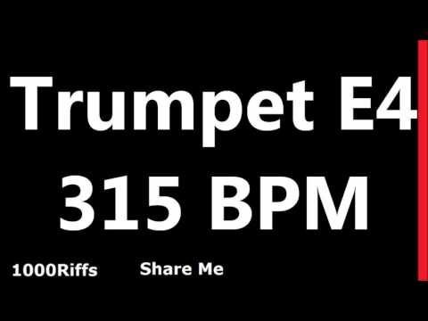 Trumpet Metronome E4 : 315 BPM : Beats Per Minute