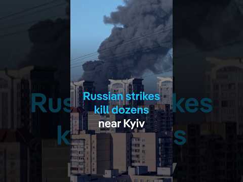 Russian strikes kill dozens near Kyiv | DW News