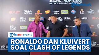 Ronaldo Nazario & Patrick Kluivert soal Persiapan Jelang Ajang Clash of Legend, Siap Panaskan SUGBK