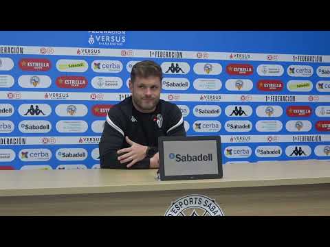 📺 RdP de Ferran Costa prèvia al CE Sabadell - AD Alcorcón