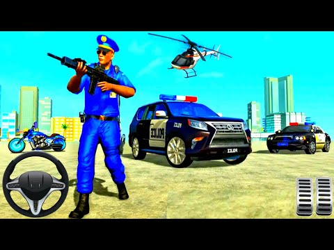 US Police Prado Cop Duty City War:Police Car Games - Best Android Gameplay