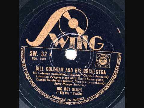 Bill Coleman - Big Boy Blues - 1937 November 19 Paris