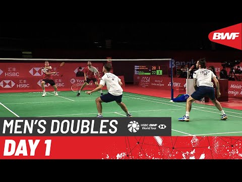 HSBC BWF World Tour Finals | Day 1: Ellis/Langridge (ENG) vs. Lane/Vendy (ENG)