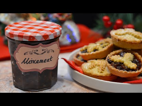 How to make your own Mincemeat - homemade Mince Pie filling for Christmas Desserts