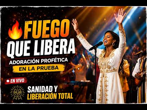 🔥 FUEGO QUE LIBERA | Adoración Profética en la Prueba (En Vivo) | Sanidad y Liberación Total