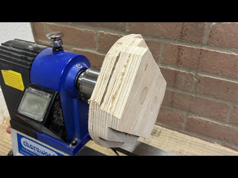 Scrap Plywood Bowl - Wood turning