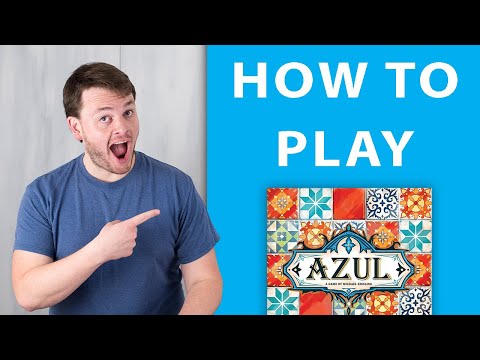 How to Play Azul, board game