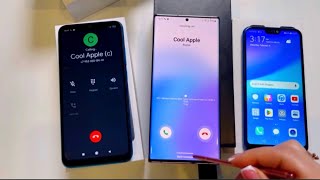 Xiaomi  Redmi 9A & Samsung Note 20 Ultra & Huawei P20 / incoming & outgoing calls