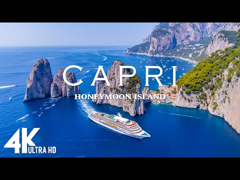 [4K] CAPRI – Discover Italy’s Dream Island and Blue Waters | Relaxing Deep House Chill