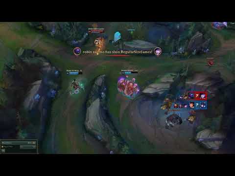 Gragas turns around to oneshot Jax after fight at baronpit