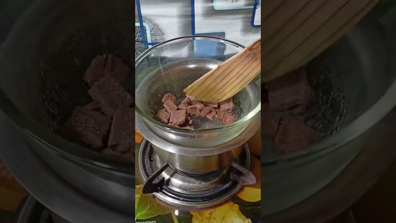 How to make Dairy Milk chocolate 🍫 melt. #cadbury  #chocolate  #youtubeshorts