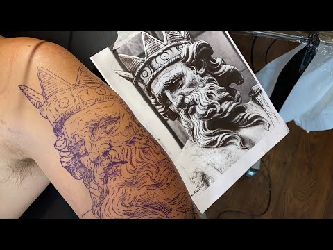 LIVE TATTOO: NEPTUNE