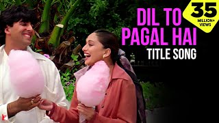 Dil To Pagal Hai Song  Shah Rukh Khan Madhuri Kari