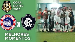Gazin Porto Velho x Remo - Gols - Melhores Momentos - Copa Norte 2026 - Rodada 1 - Grupo B