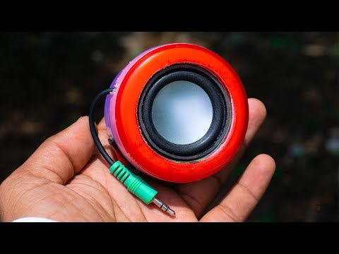 How to make a simple Amplifier | External Rechargeable mobile speaker