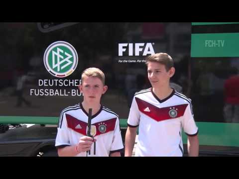 DFB Ehrenrunde in Homburg