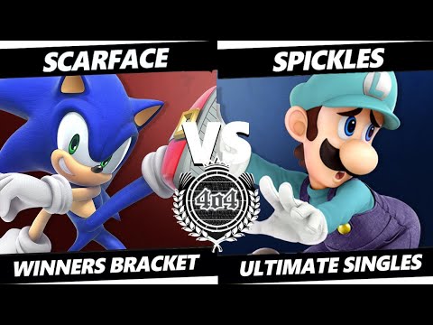 4o4 Smash Monthly 22 - TwT| Scarface (Sonic) vs GUMP2| Spickles (Luigi) - Winners Round 3