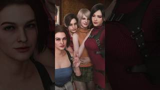 Download lagu ALL RE Girls Face Models 😍 #shorts #residentevil4 mp3