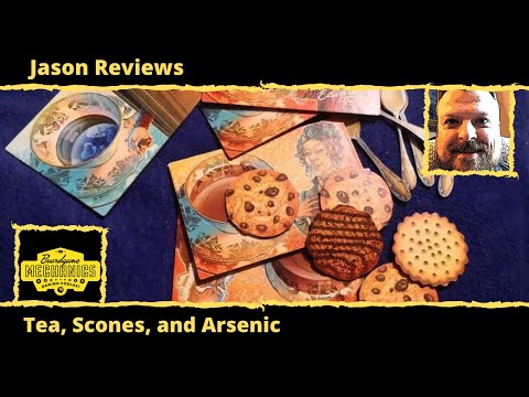 Jason’s Board Game Diagnostics of Tea, Scones and Arsenic