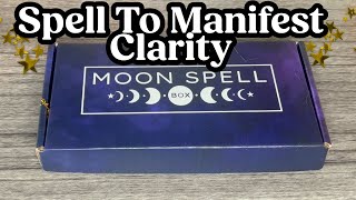 Moon Spell Box | Spell to Manifest Clarity