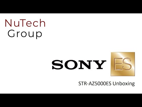 Sony STR-AZ5000ES Unboxing