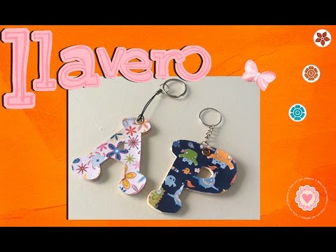 Llavero personalizado de goma eva