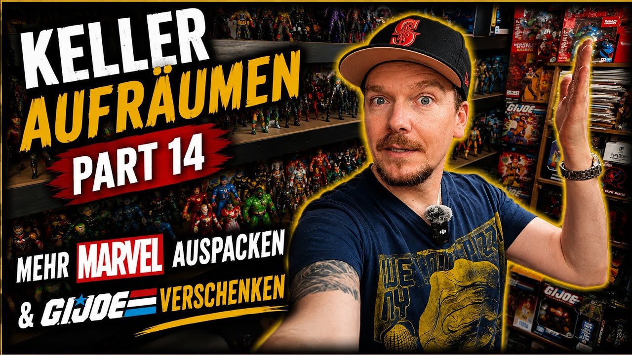 Nochmal an das Marvel Regal - Actionfiguren Sammlung im Keller | Part 14