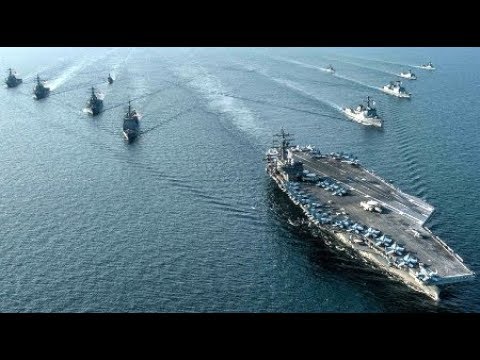 Breaking USA China Strained relationship USS Ronald Reagan patrols South China Sea November 2018 Video