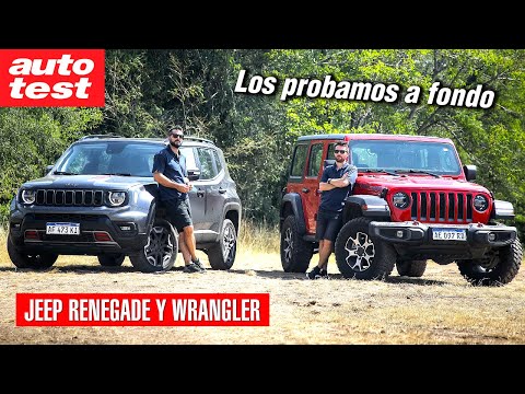 Jeep Renegade y Jeep Wrangler - Los probamos en tierra, barro y asfalto