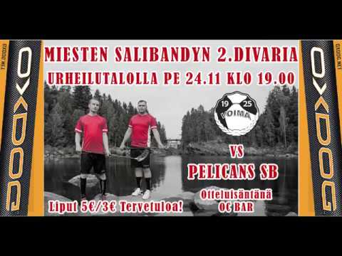 Voima Edustus - Pelicans SB, 24.11.2017 Imatran Urheilutalolla