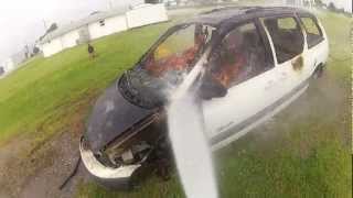 preview picture of video 'Car Fire Training'