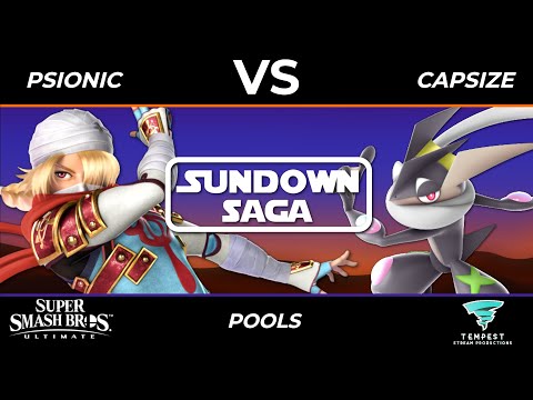 Psionic (Sheik) vs Capsize (Greninja) - Ultimate Pools - Sundown Saga 2024
