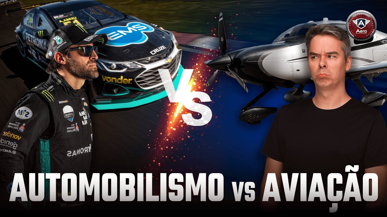 O que o AVIAÇÃO e o AUTOMOBILISMO têm em comum? Ft. Átila Abreu