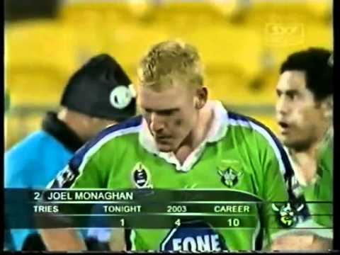 Canberra Raiders vs NZ Warriors 2003 Round 11
