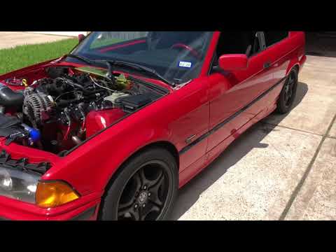 LS swap BMW e36 5.3 NV3500 walk around and LS swap Jeep YJ