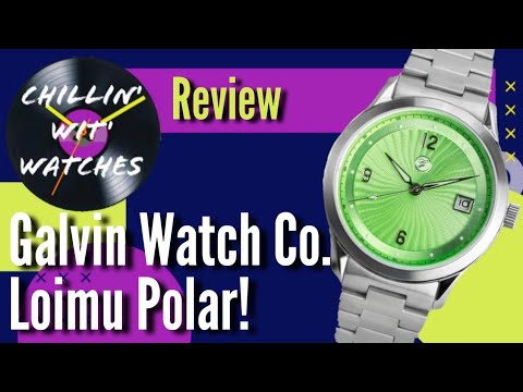 Exquisite Dial Detail - The Galvin Watch Co Loimu Polar Review